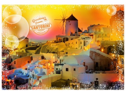 GRAFIKA Puzzle Cesta kolem světa: Řecko 1000 dílků