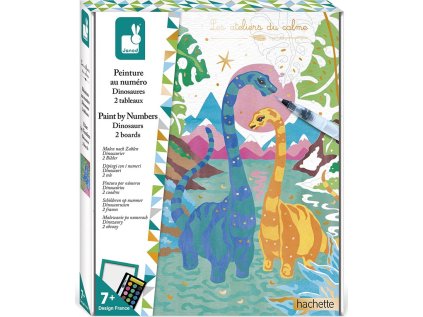 malovani podle cisel dinosauri 167937