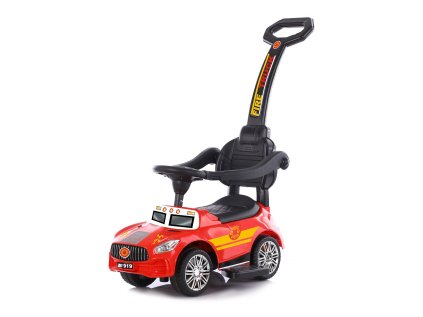 CHIPOLINO Odrážedlo s vodící tyčí a se zvuky Hasiči