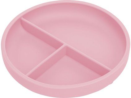 silikonovy talirek pink 227399