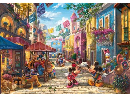 SCHMIDT Puzzle Mickey & Minnie v Mexiku 6000 dílků