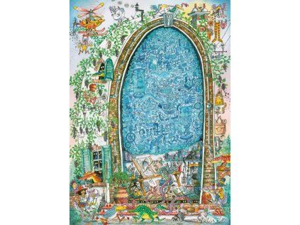 puzzle umelcova mysl 1000 dilku 197319