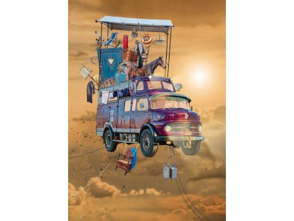 HEYE Puzzle Mobilní dům 1000 dílků