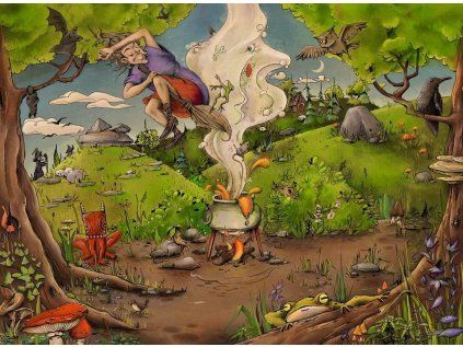 puzzle carodejnice 500 dilku 227679