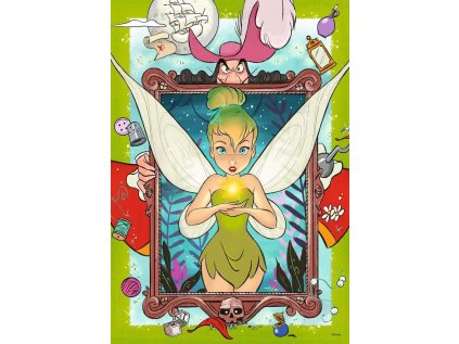 RAVENSBURGER Puzzle Disney 100 let: Víla Zvonilka 300 dílků