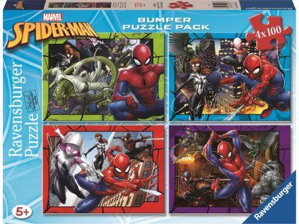 puzzle spiderman 4x100 dilku 210961