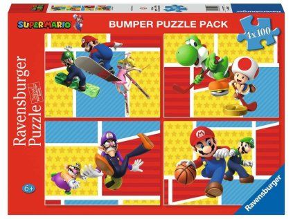 puzzle super mario 4x100 dilku 146066