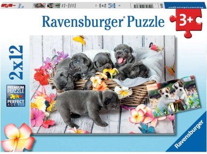 puzzle roztomila stenatka 2x12 dilku 173230
