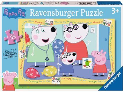 puzzle prasatko peppa 35 dilku 210675