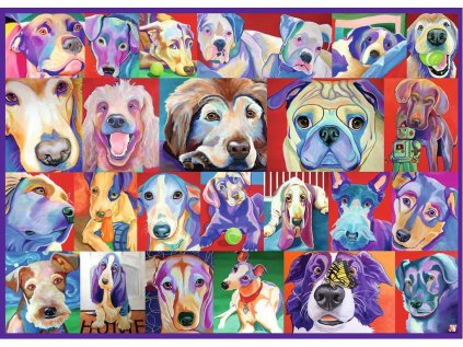 RAVENSBURGER Puzzle Ahoj pejsci XXL 500 dílků