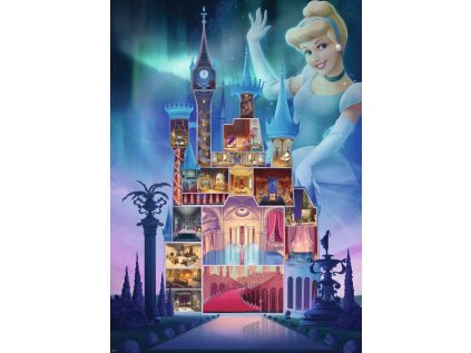 RAVENSBURGER Puzzle Disney Castle Collection: Popelka 1000 dílků