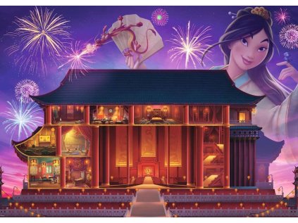 RAVENSBURGER Puzzle Disney Castle Collection: Mulan 1000 dílků