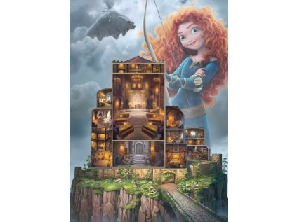 RAVENSBURGER Puzzle Disney Castle Collection: Merida 1000 dílků
