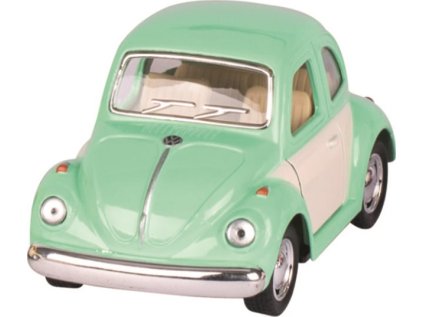 GOKI Volkswagen Brouk klasik (1967) na zpětné natažení - zelený