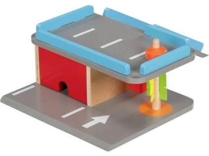 GOKI Dřevěná parkovací garáž