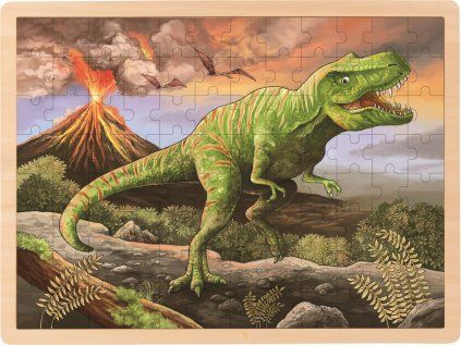 drevene puzzle t rex 96 dilku 183811