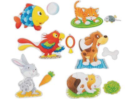 puzzle domaci mazlicci 6v1 147321
