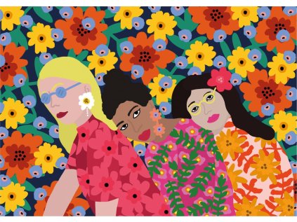 GIBSONS Puzzle Tři ženy 500 dílků