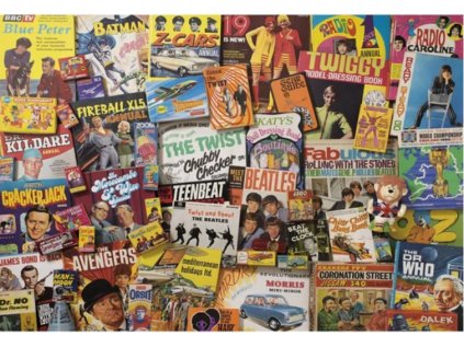 GIBSONS Puzzle 60. léta 1000 dílků