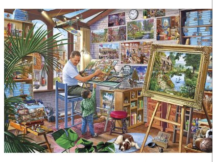 puzzle umelecke dilo 2000 dilku 152189