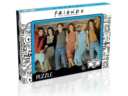 WINNING MOVES Puzzle Přátelé: Schody 1000 dílků