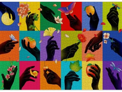 puzzle hands 1000 dilku 144663