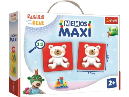 maxi pexeso treflici a medvidek 180969