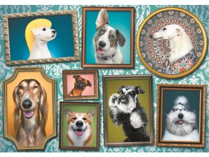 puzzle veseli psi 1000 dilku 148440