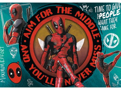 TREFL Puzzle Premium Plus: Deadpool 1000 dílků