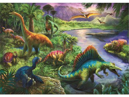 puzzle dinosauri 200 dilku 148429