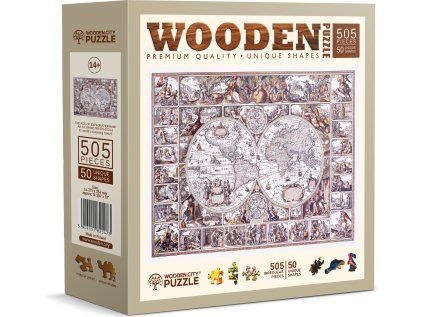 drevene puzzle mapa doby objedvu 505 dilku 233108