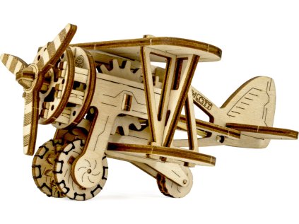 WOODEN CITY 3D puzzle Dvouplošník 63 dílů