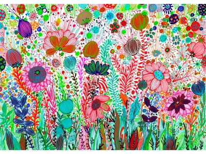 ENJOY Puzzle Rozkvetlá poušť 1000 dílků