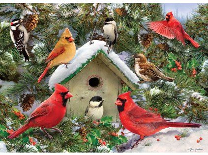 puzzle svatecni hostina 1000 dilku 192513