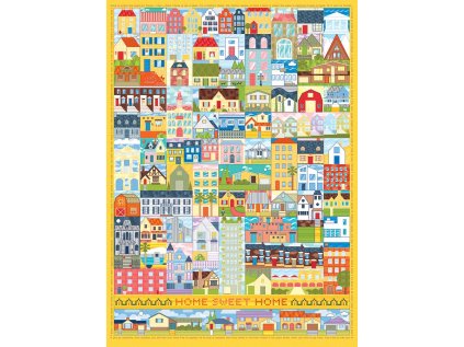 COBBLE HILL Puzzle Domov, sladký domov 500 dílků