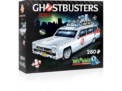 WREBBIT 3D 3D puzzle Auto GhostbustersECTO-1, 280 dílků