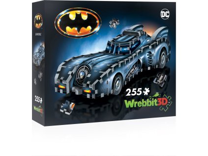WREBBIT 3D 3D puzzle Batman: Batmobil 255 dílků