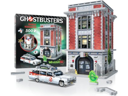 WREBBIT 3D 3D puzzle Ghostbusters: Požární zbrojnice krotitelů duchů 500 dílků