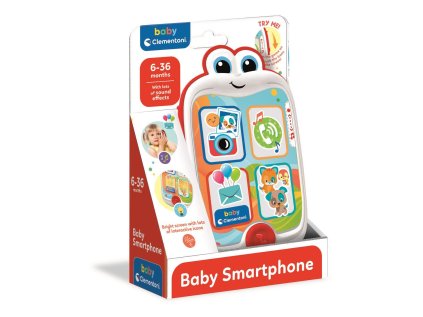 CLEMENTONI BABY Interaktivní smartphone se zvuky