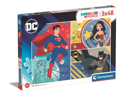 puzzle dc comics 3x48 dilku 159020