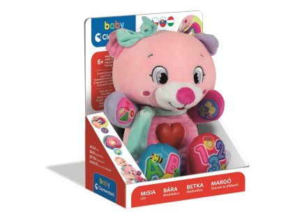 CLEMENTONI BABY Interaktivní medvědice Bára CZ,SK,HU