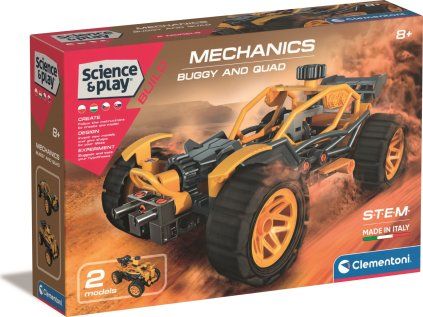 scienceplay mechanicka laborator buggy a ctyrkolka 200431