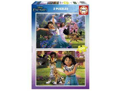 puzzle encanto 2x100 dilku 153789