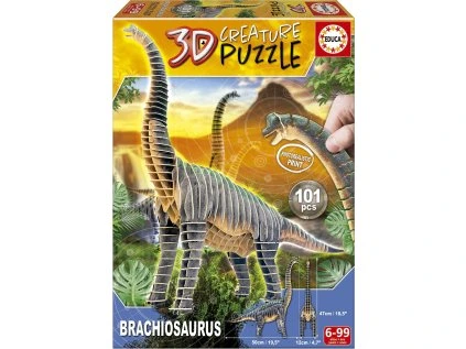 3d puzzle brachiosaurus 101 dilku 176310