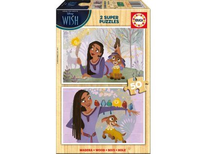 drevene puzzle prani 2x50 dilku 210016