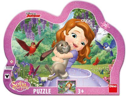 puzzle sofie a zviratka 25 dilku 238326