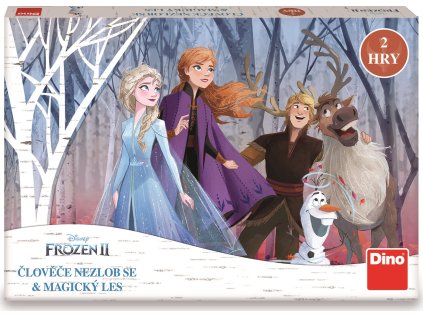 DINO Dětské hry Ledové království: Člověče, nezlob se a Magický les