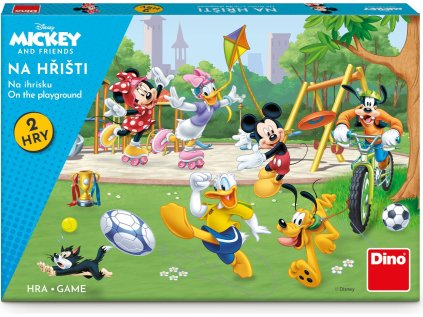DINO Dětské hry Mickey a kamarádi na hřišti 2v1