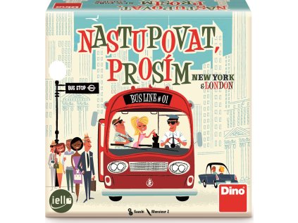 DINO Rodinná hra Nastupovat, prosím