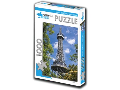 TOURIST EDITION Puzzle Petřínská rozhledna 1000 dílků (č.42)